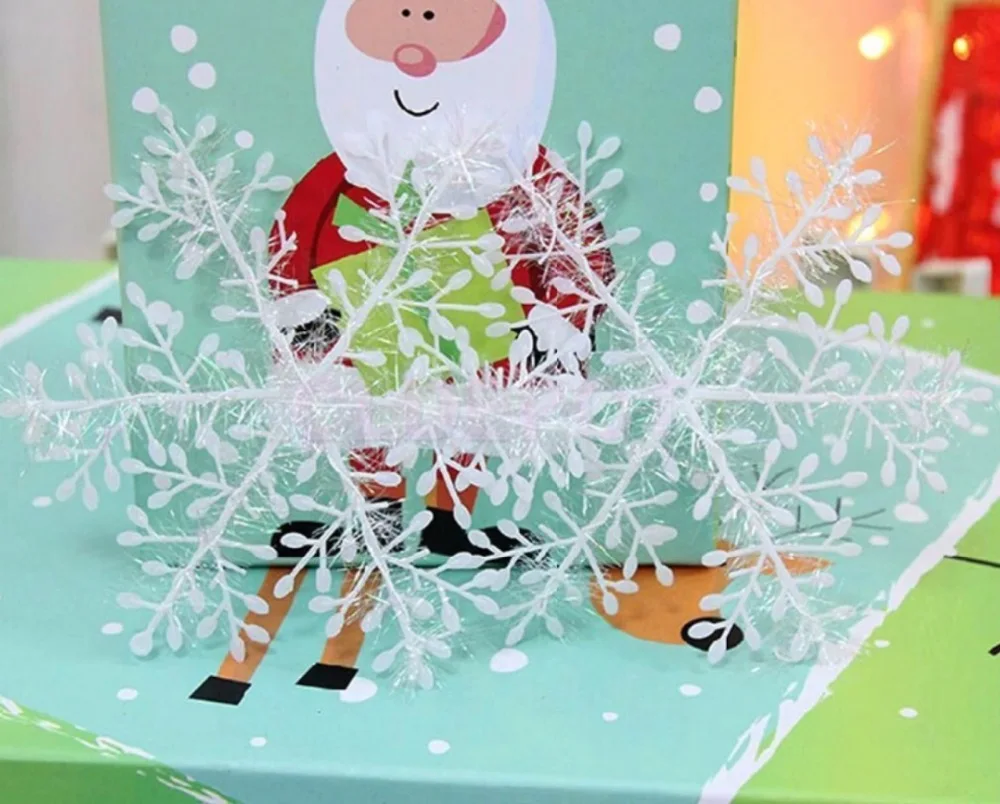 60 шт. Рождество дерево белый украшение снежинки mayitr xmas висит Украшения Декор