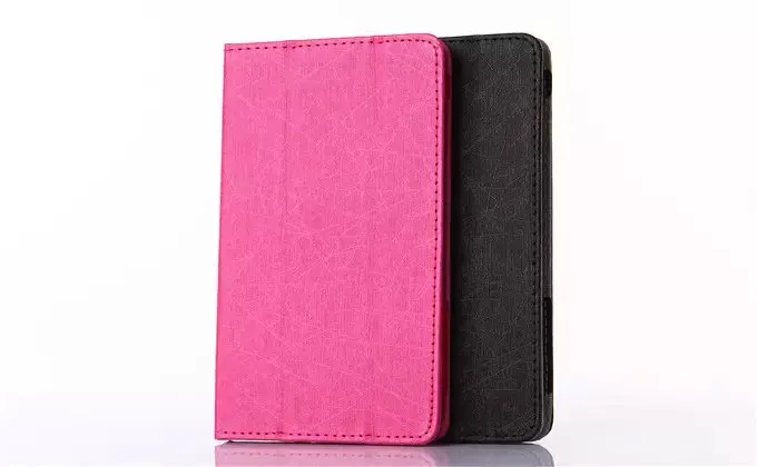 Роскошный Ультратонкий чехол-подставка из искусственной кожи с шелковой