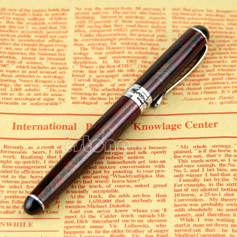 JINHAO x750 Лавовая красная перьевая ручка со средним пером Новинка W15 | Канцтовары для