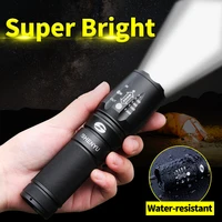 shenyu led flashlight 18650 26650 torch waterproof flashlight cree xml t6 1000 lumen zoomable light