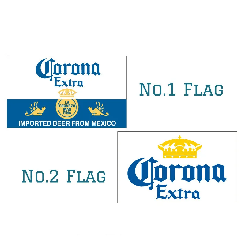 90*150 см 60*90 пиво corona баннер флаг 3x5FT 100D цифровая печать Декорации для торжеств бар