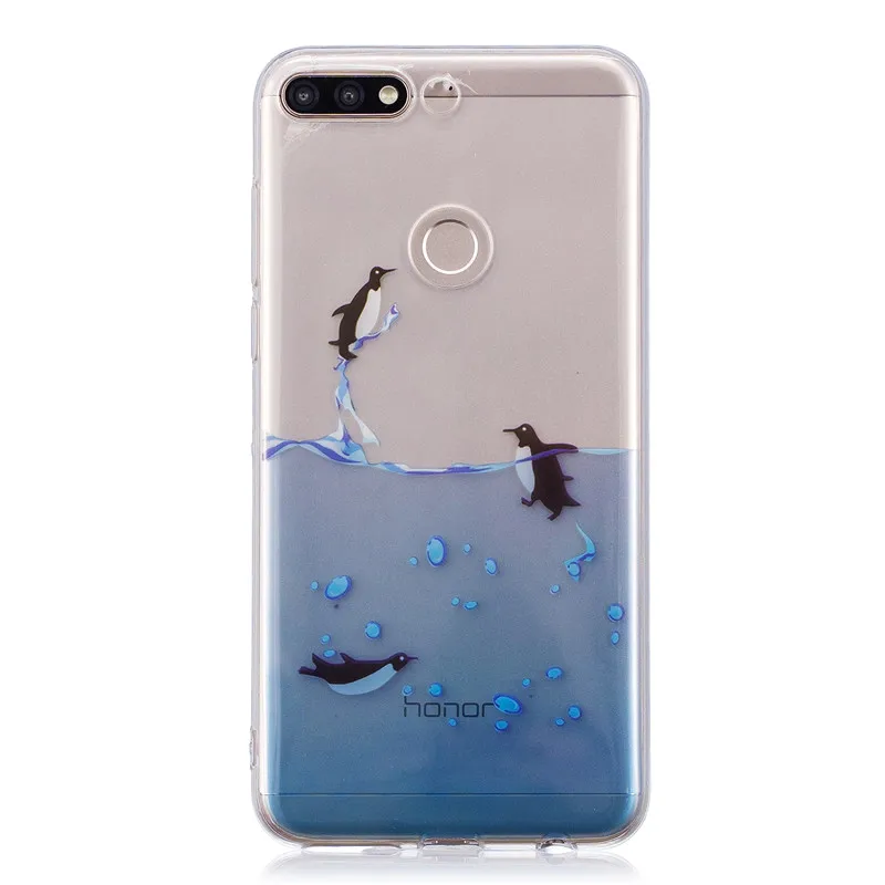 Чехлы для huawei Y7 Prime 2018 чехол Honor 7C 5 99 &quotМягкий ТПУ задняя крышка Pro RU |
