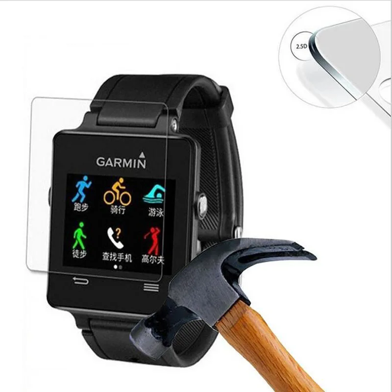 Ультра HD прозрачная защитная пленка из закаленного стекла для Garmin Vivoactive Smart Watch закаленное защитное покрытие для экрана