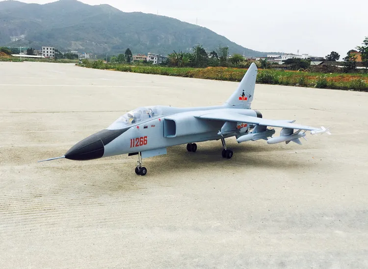 Китай airfighter JH7A FBC-1 RC самолет 90 мм Металл EDF модель самолета