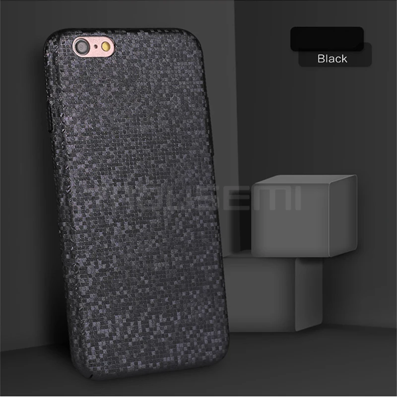 3D Mosaic Case For iPhone 6 Luxury Ultra Thin Matte Hard PC Shockproof Coque 6S Cover 6s plus Phone Cases |