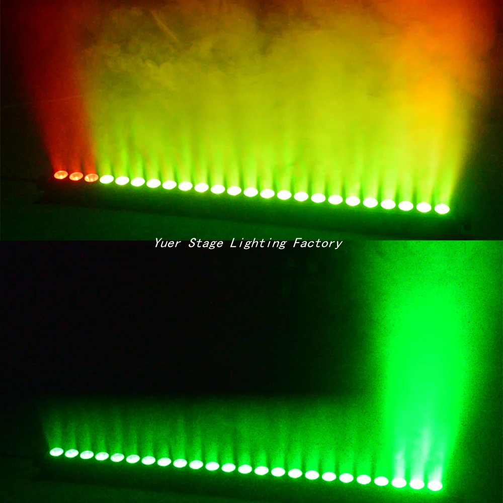 24x4 Вт RGBW 4в1 светодиодный настенный светильник-шайба луч светильник ing DMX512 Крытый прожектор вниз светильник ing для dj диско вечерние свадебные бар сценический