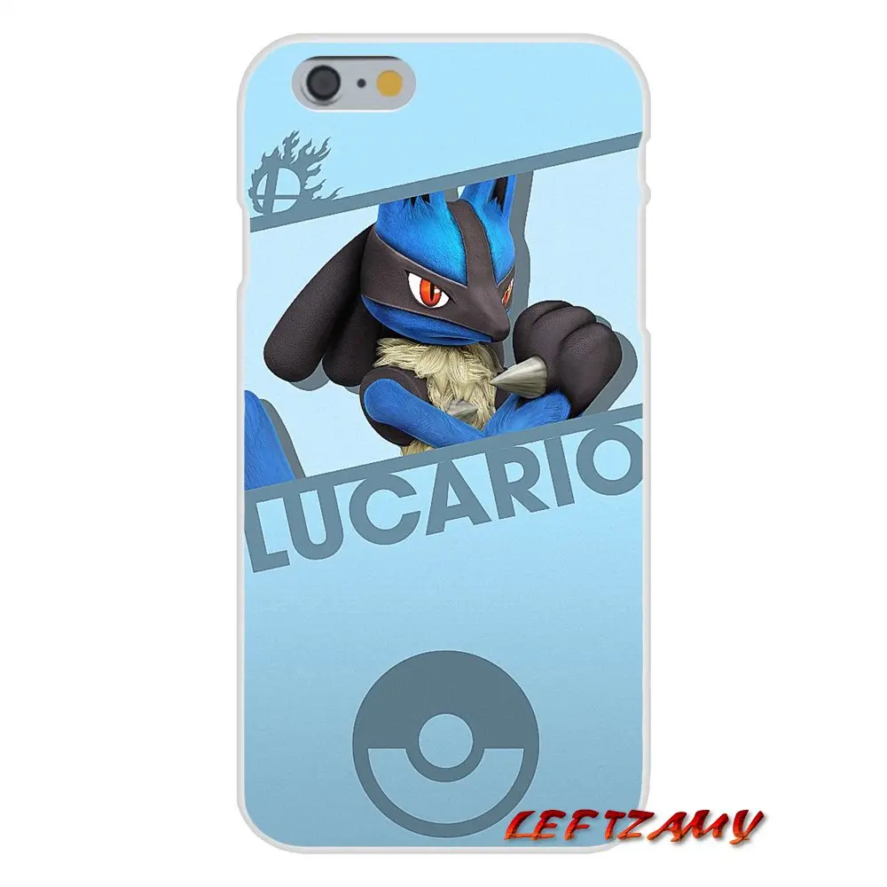 Pokemon Mega Lucario Flexible For Xiaomi Redmi 3 3S 4A 5A Pro Mi4 Mi4C Mi5S Mi6X Mi Max2 Note 4 TPU Transparent Shell Cases | Мобильные