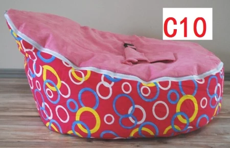 Просто чехол! Новинка года Multicolors детская Груша-мешок Pouf портативный детский стул складной мама sandalyesi жгут Детская безопасность ремень