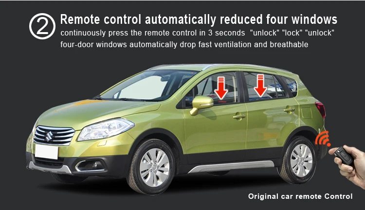 Автомобильная система стеклоподъемников для SUZUKI Vitara/Alivio/Scross/Window closer Left hand Drive