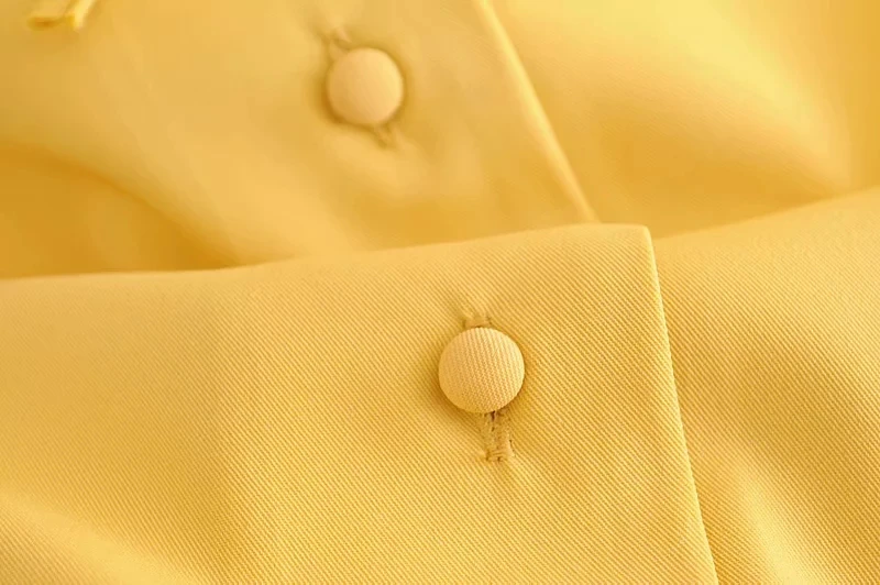 Женское мини-платье elegane желтое Повседневное платье на лето с коротким рукавом и