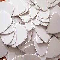 soach wholesale 1000pcs white guitar paddle playing bass guitar ukulele stringed instrument accessories for beginners pick