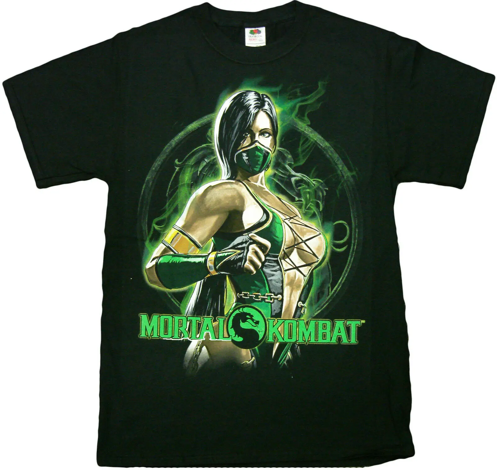 Mmoral Kombat Jadein Fight Pose взрослая Футболка аркадная видеоигра Джон Тобиас|Мужские