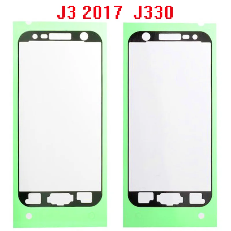 Для Samsung Galaxy J3 J330 ЖК-дисплей передняя рамка Корпус клейкая лента