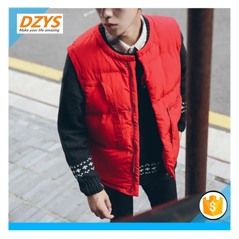 

DEYS-ZF 2017 autumn and winter new solid color round thick warm youth jacket