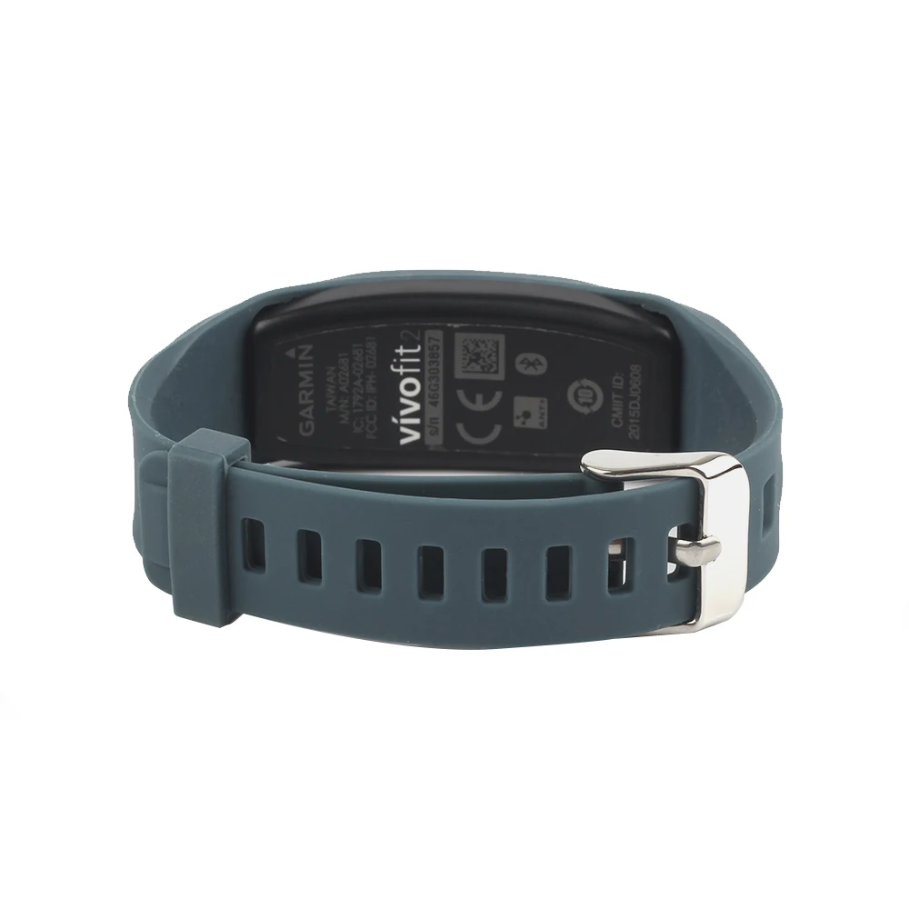 Для Garmin Vivofit 2 часы с силиконовым ремешком ремешок для VivoFit Smartwatch мягкий браслет