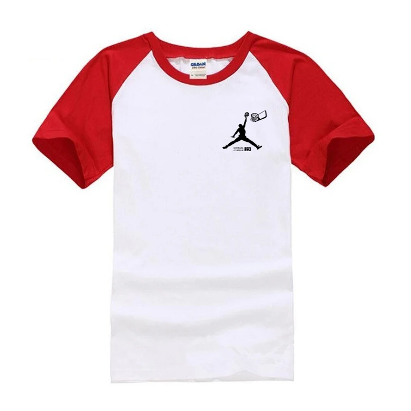 23 Футболка Jordan 2019 летняя популярная мужская футболка с коротким рукавом