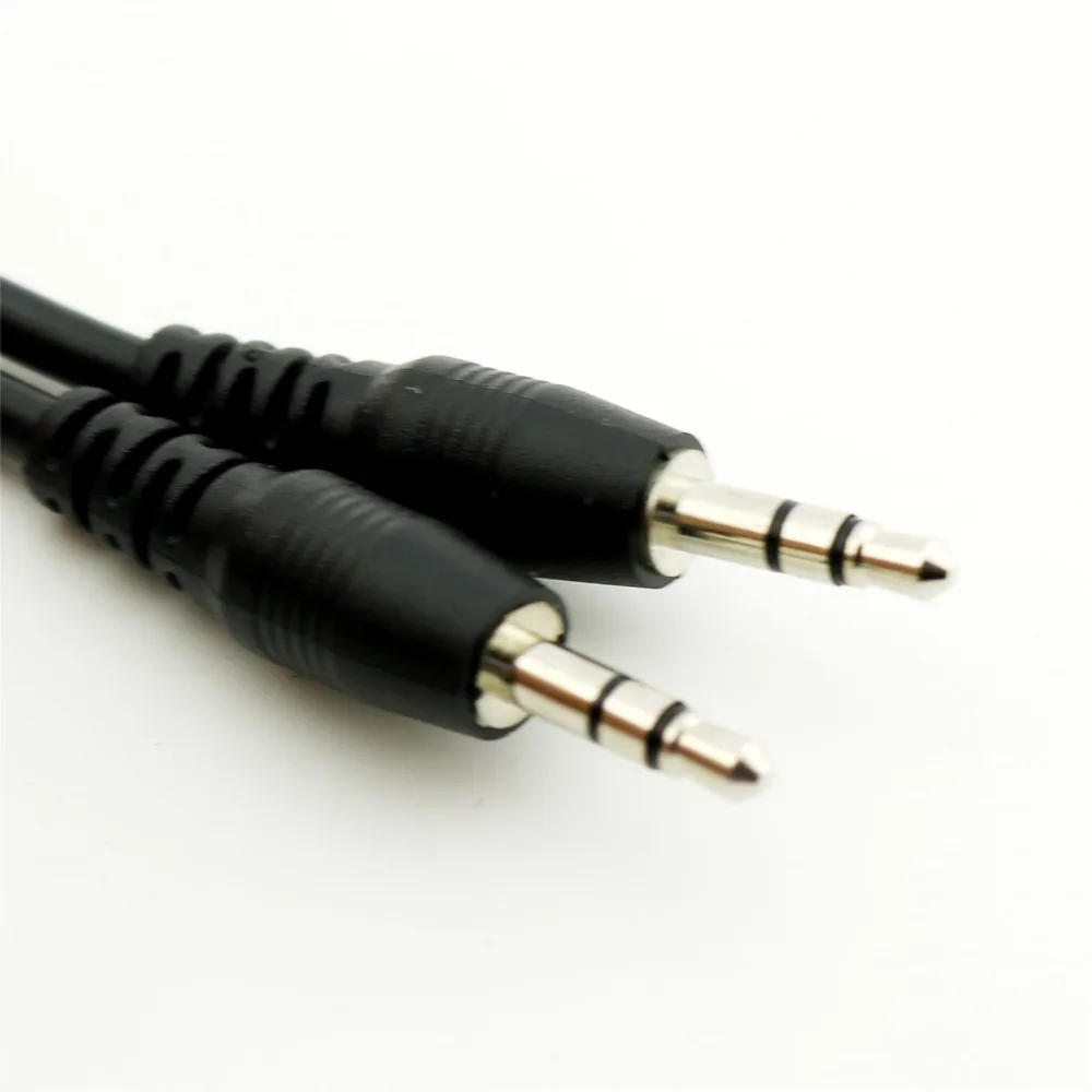 10 шт. 40 см 3 5 мм штекер Aux стерео аудио кабель для автомобиля ПК MP3|3.5mm male|male auxaudio cable |