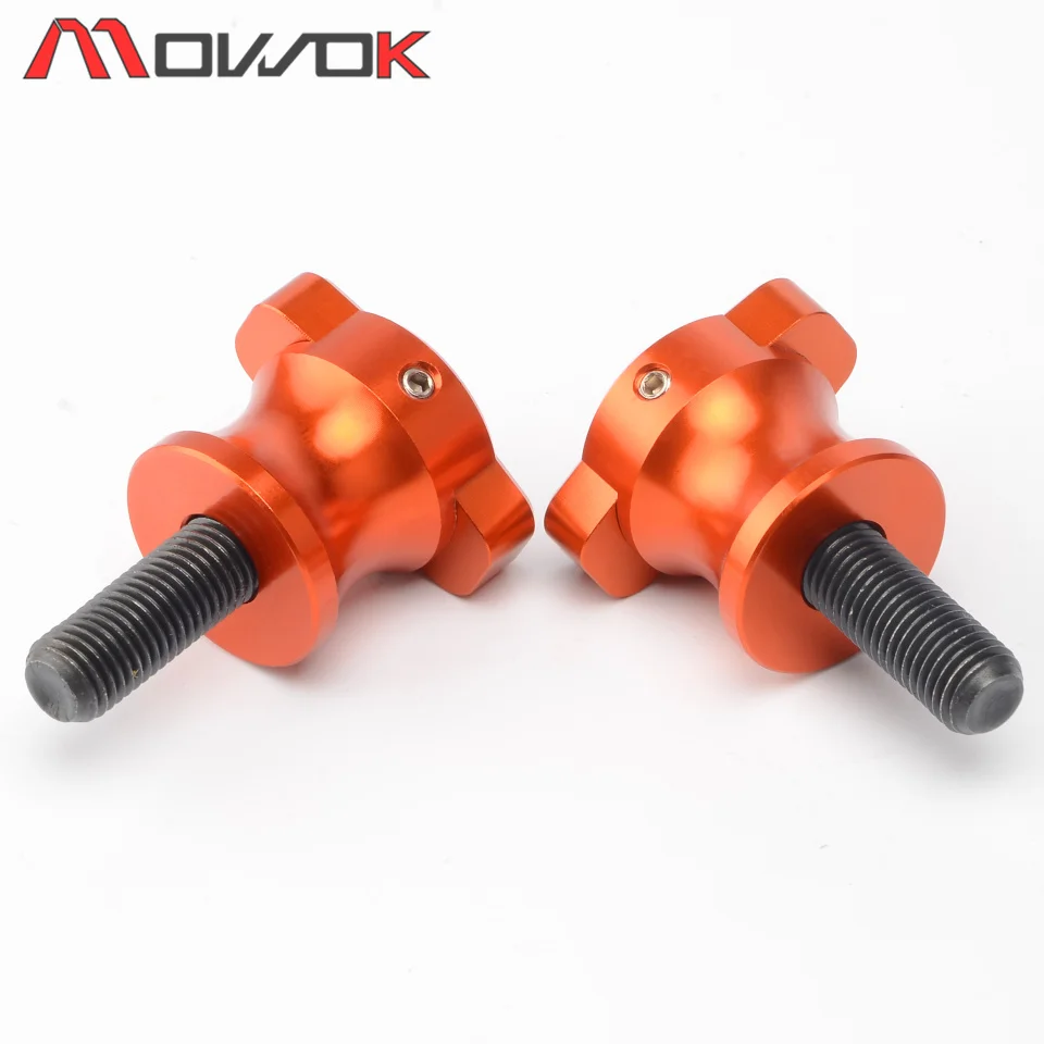 M10 Motorcycle High quality CNC Swingarm Sliders Spools For KTM RC 390 250 125/200 2014 2015 2016 2017 2018 | Автомобили и
