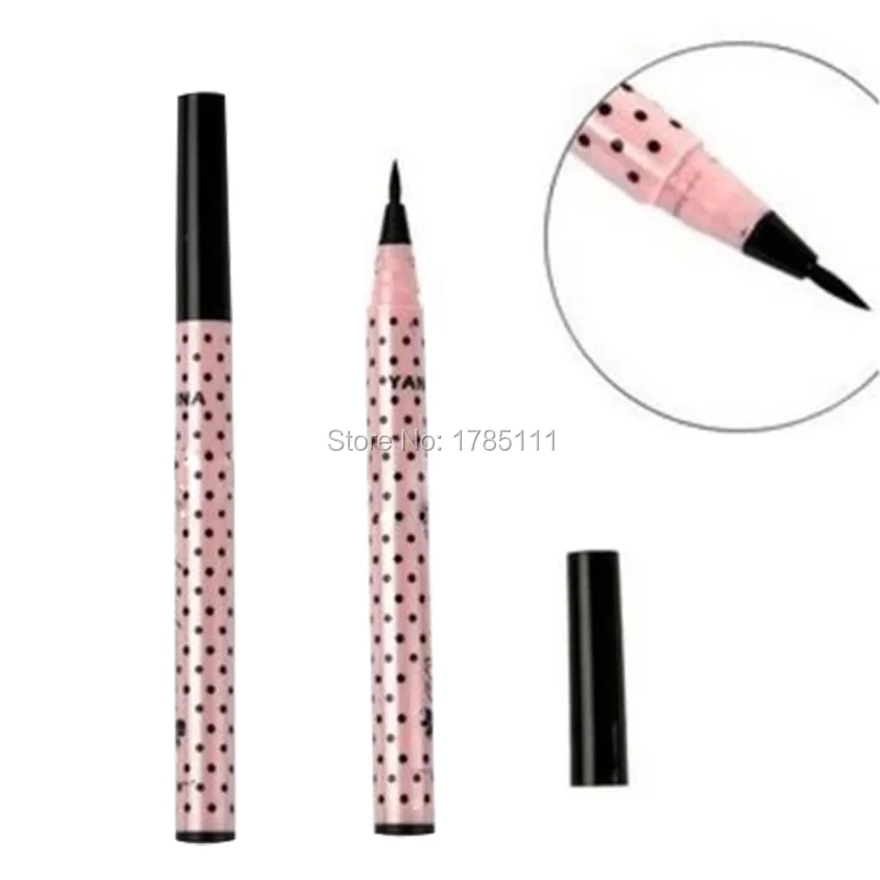 Горячая Черная Подводка для глаз инструменты макияжа аксессуары не