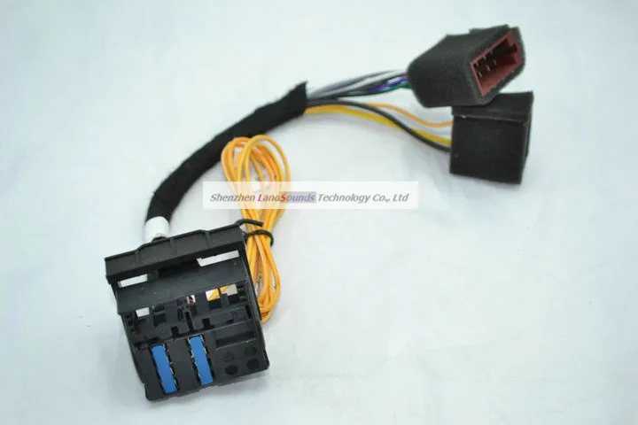 OEM RCD510 ISO к Quadlock Canbus адаптер кабель для VW Golf 6 MK6 Passat CC B7 Touran Jetta|harness adapter|vw harnessvw rcd510 |