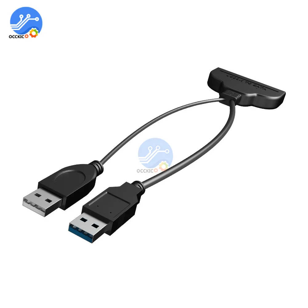 USB 2 0 на SATA 22 штыревой адаптер для 5 HDD кабель жесткого диска диск Медь переходной