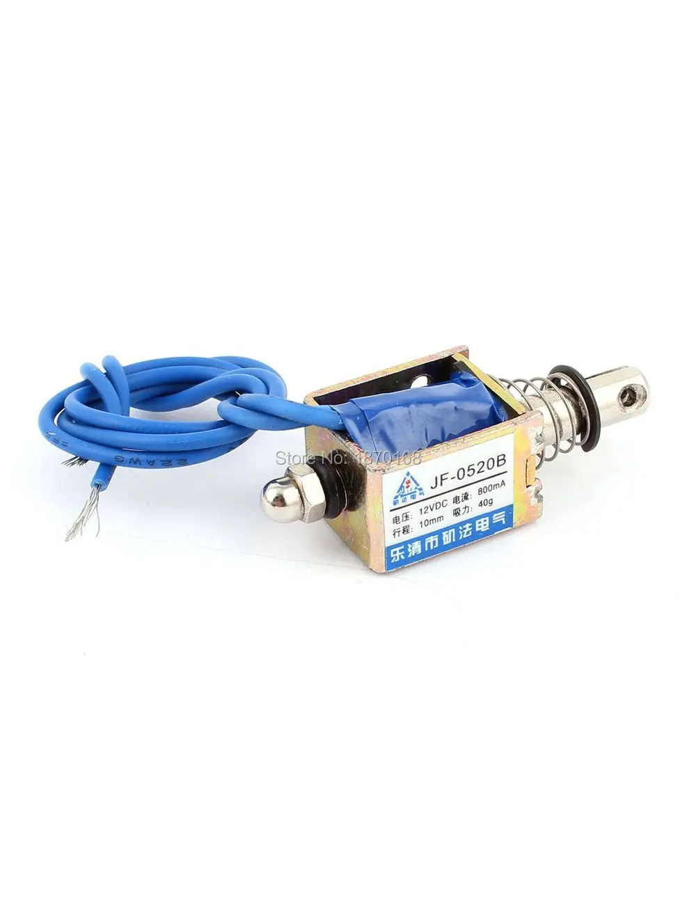 JF 0520B DC 12V 300mA 10 мм 40 г Тип пуш ап влажные pull Электромагнитный Электромагнит|12