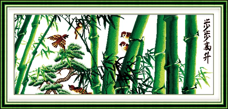 Joy Sunday F002F003(1)(2)F030 бамбук объявленный мир сосна и слива способствует вышивке
