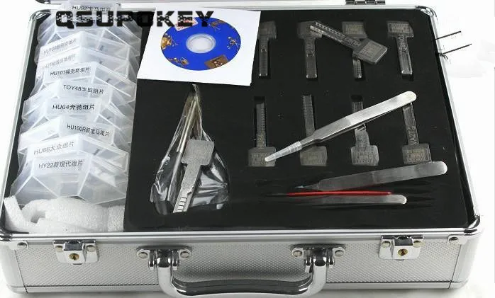 QSUPOKEY оригинальный Honest 10 в 1 автоматический слесарный инструмент формы для ключей