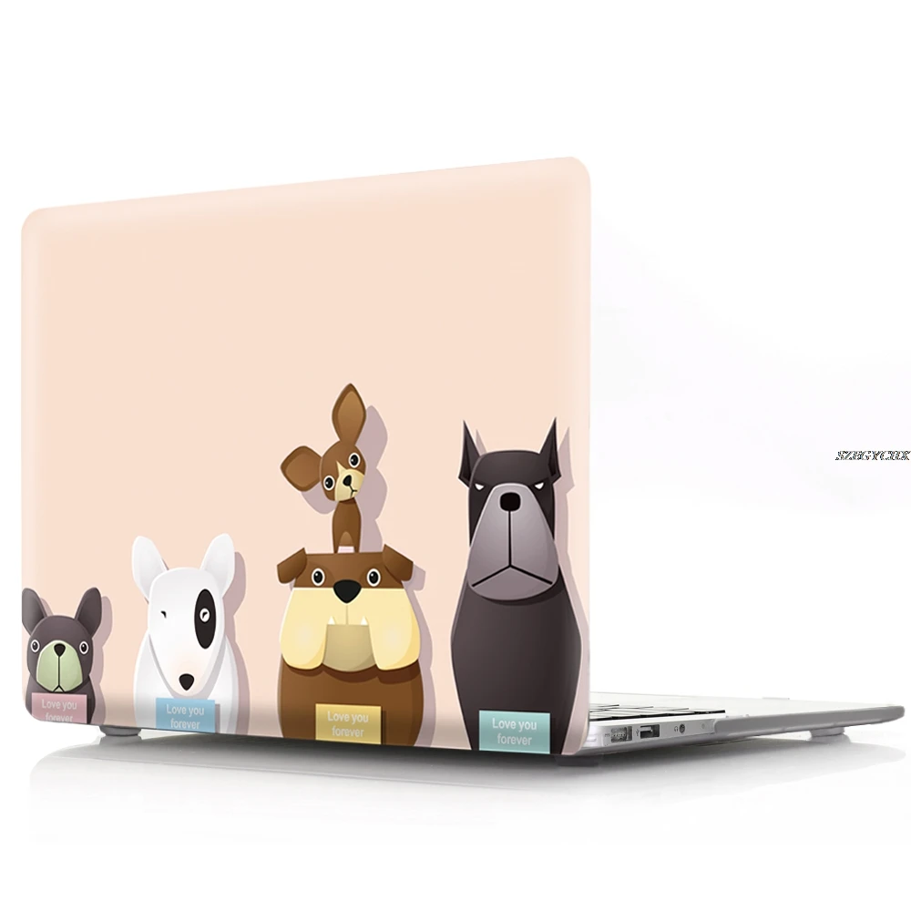 Жесткий Чехол для ноутбука MacBook Air Pro retina 11 12 13 15 13,3 Touch Bar для mac book New Air 13 A1932 чехол+ чехол для клавиатуры