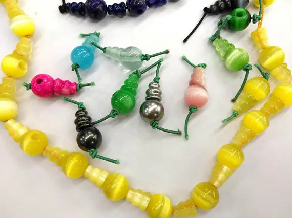 АА + черный агат камень 10 комплектов оникс кошачий глаз 3 отверстия бусины набор Т