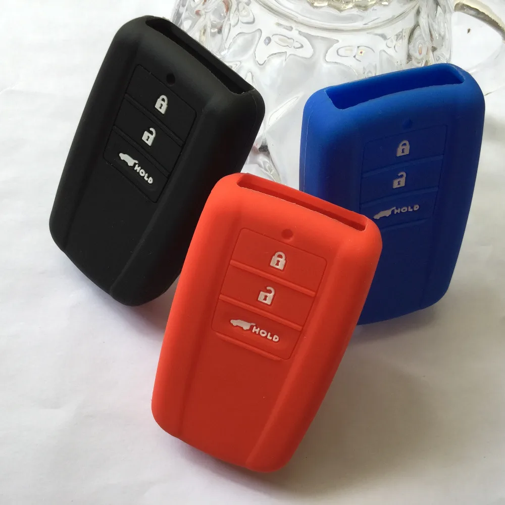 Умный брелок для дистанционного ключа с 3 кнопками силиконовый держатель Acura ILX TLX