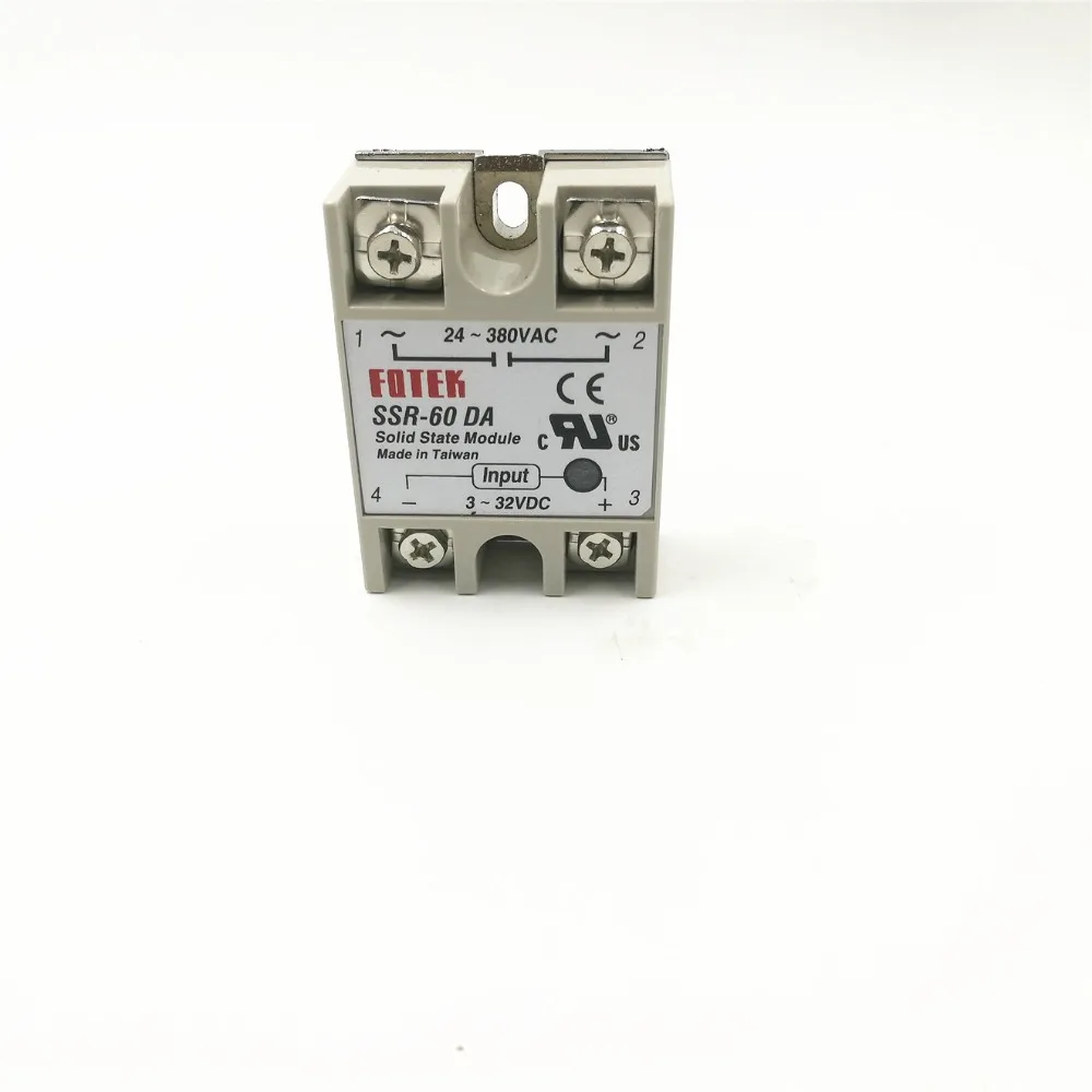 10 шт. твердотельные реле SSR 60DA 60A 3 32VDC 24 380VAC SSR|Реле| |