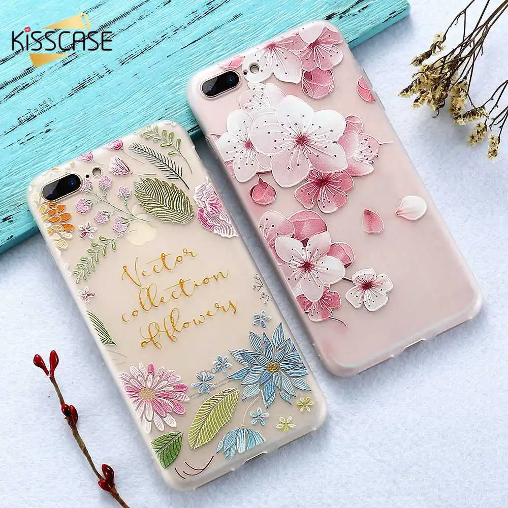 KISSCASE цветочный чехол для телефона huawei P Smart 2019 P20 Lite mate 20 10 P30 Pro мягкий из ТПУ Y9 Y7 Y5 2018