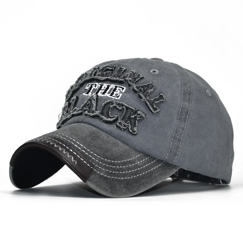 Кора ван Горячие Ретро Омывается Бейсбол Кепки установлены Snapback шляпа для Для