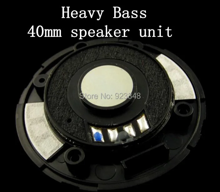 

40MM speaker unit headset driver Heavy bass unit 2pcs