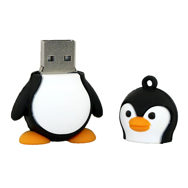 Горячая Распродажа USB флэш накопитель с милыми пингвинами 2 0 карта памяти Флеш 8