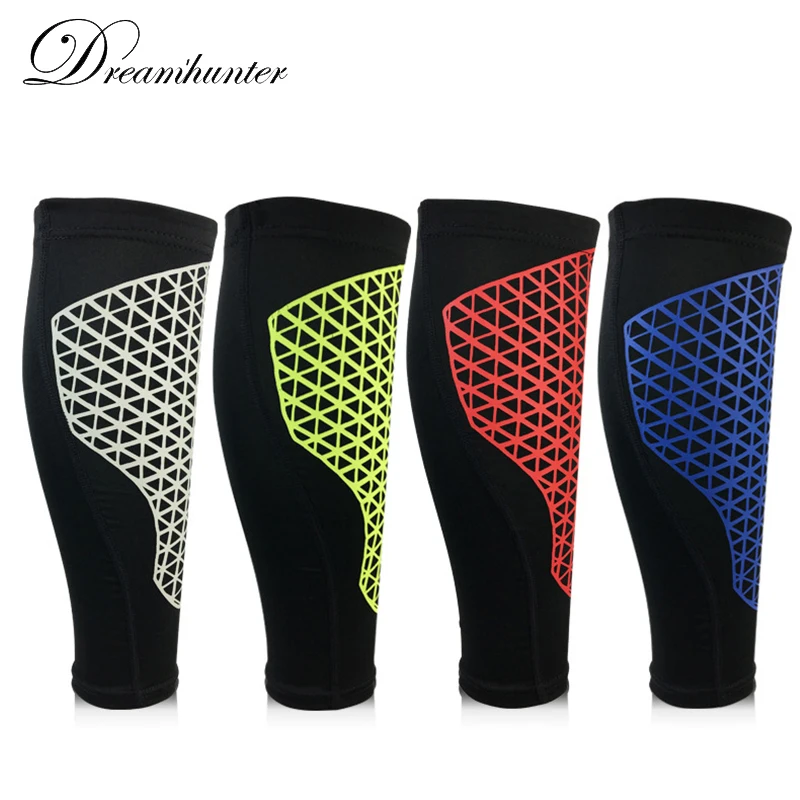 2 шт./компл. защита голени для езды на велосипеде и бега дышащие Компрессионные