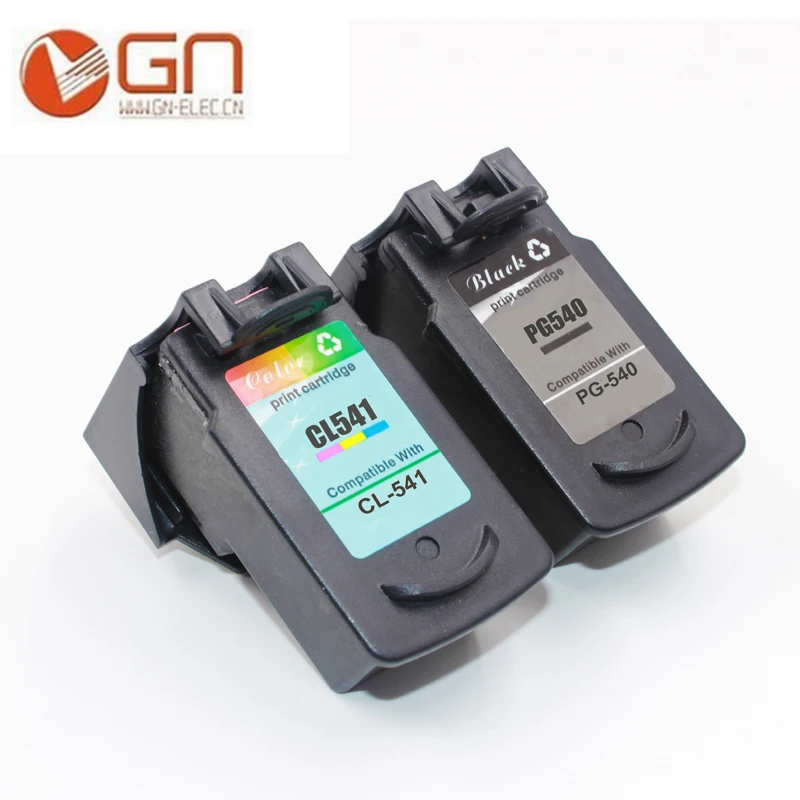 GN PG 540 541 Восстановленный чернильный картридж PG540 CL541 для струйных принтеров Canon PIXMA