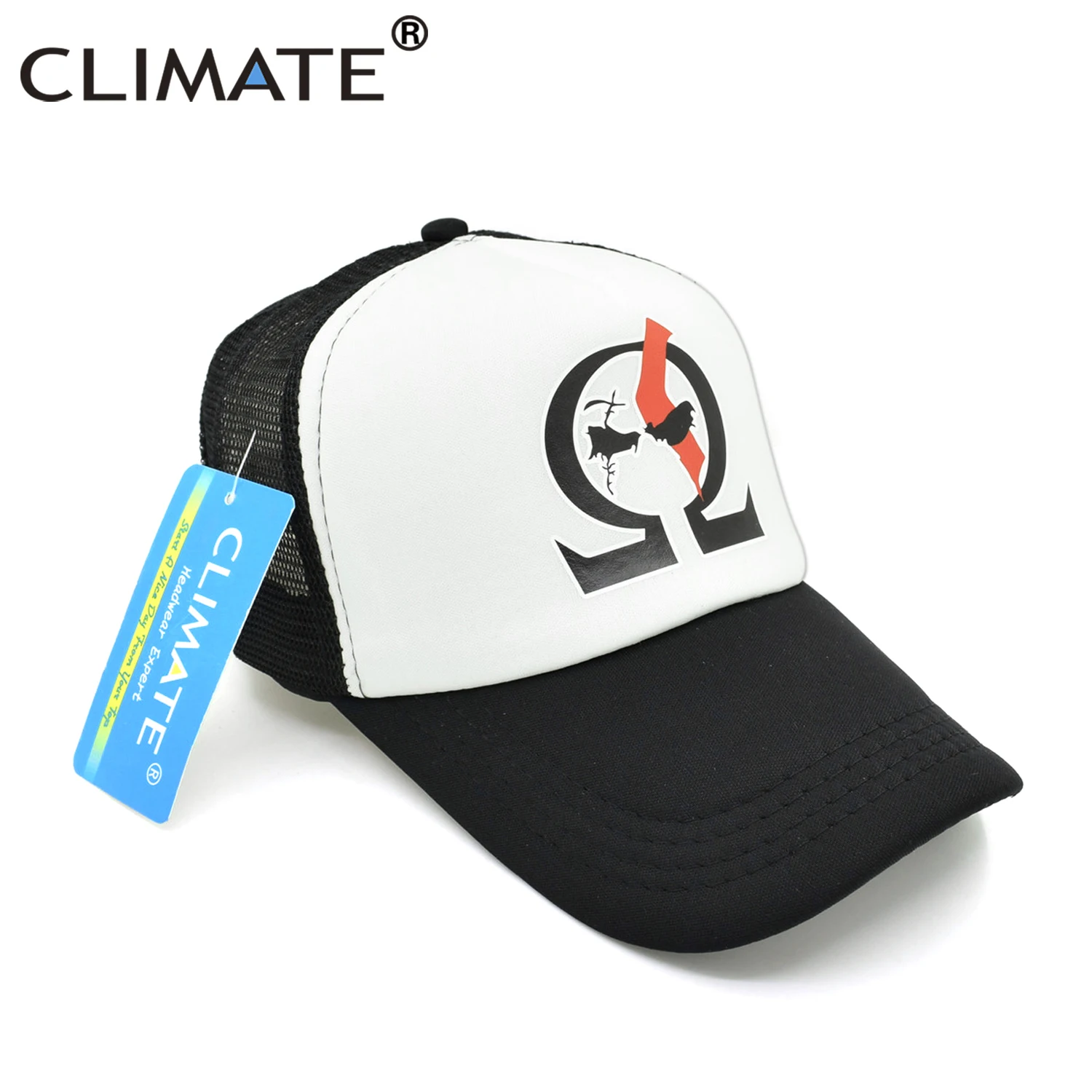 Климат NECA God of War Trucker Hat Caps Для мужчин Горячая крутая игра сеткой шапки герои