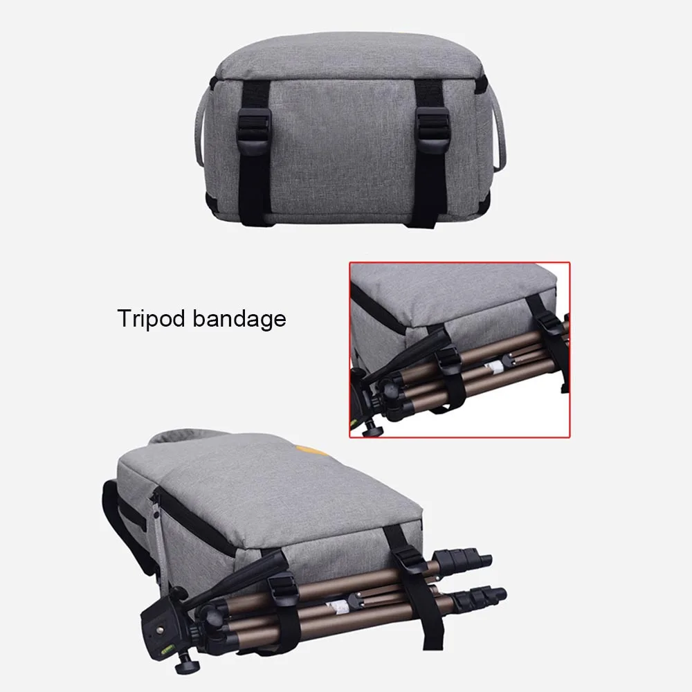 Fashion Camera Bag DSLR Laptop Backpack Waterproof Rucksack Travel Multifunctional Backbag for Lens Tripod Accessories P0 | Компьютеры и