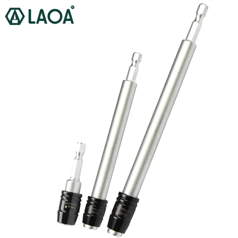Удлинитель для электрической отвертки LAOA 1/4 мм 56 60 6 3 150 мм|rod electric|rod jointrod 3mm |