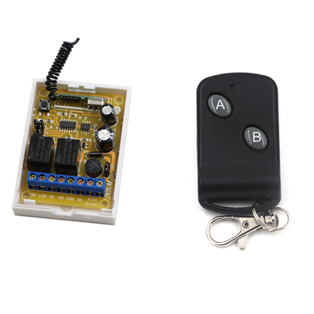 Новый Двухканальный беспроводной Радиочастотный выключатель освещения с