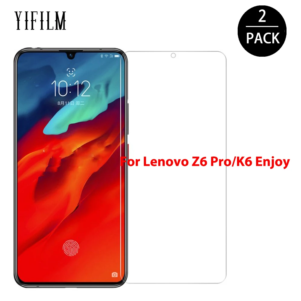 Прозрачное закаленное стекло для Lenovo Z6 Pro защитная пленка 9H защита экрана