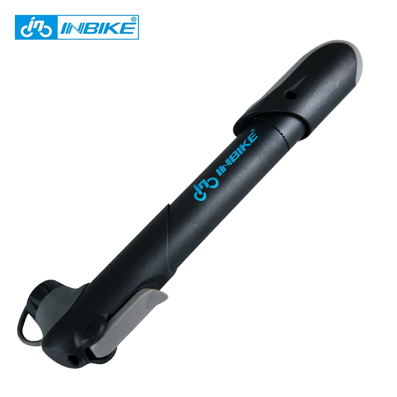 as picture INBIKE MTB велосипедный насос мини портативный горный велосипед 120PSI воздушный насос баскетбольный шар складной надувной велосипед аксессуары - Цвет: as picture