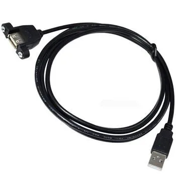 0 6 m USB 2 A гнездо панель крепление к штекер удлинитель|to usb|usb 2.0usb 2.0 a |