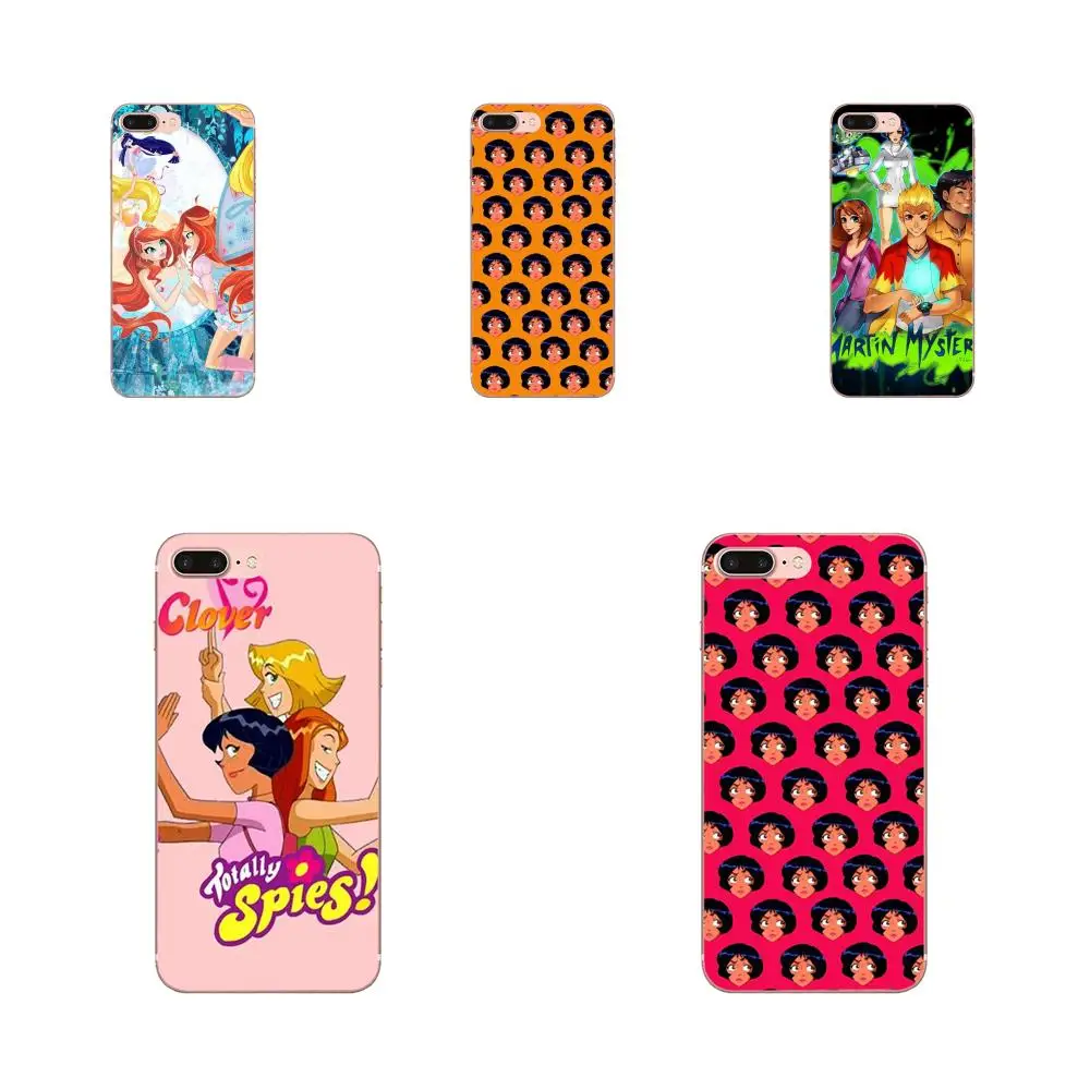 Cartoon Totally Spies Poster Soft TPU Case Capa Cover For Galaxy J1 J2 J3 J330 J4 J5 J6 J7 J730 J8 2015 2016 2017 2018 mini Pro | Мобильные