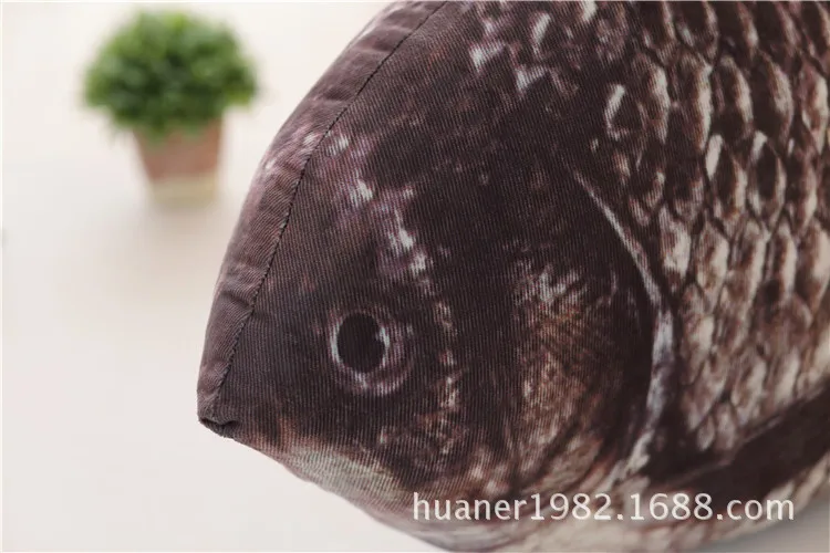 Подушка для сна в виде карпа плюшевая игрушка имитация рыбы кукла подарок на день