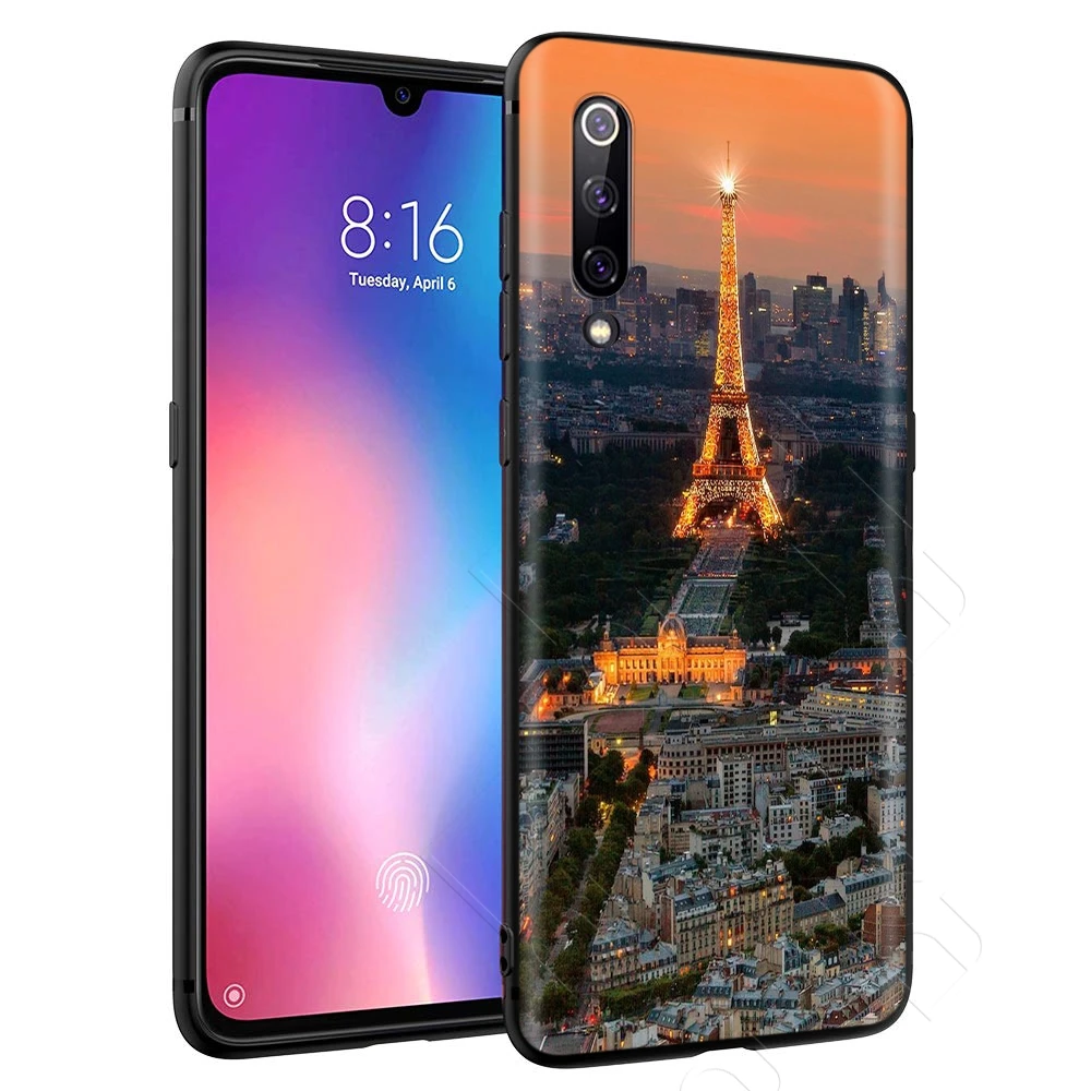 Lavaza Paris Eiffel Tower Case for Xiaomi Redmi Note 4A 4X 5 5A 6 6A 7 S2 Pro Go Prime Plus |