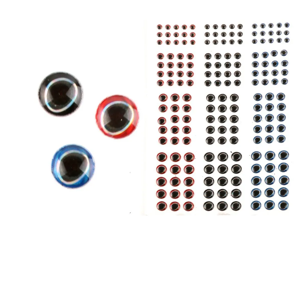 Maximumcatch, 915 шт., 3 цвета, мягкая формованная 3D голографическая приманка для рыбалки, рыбные глаза, мухоловка, приманка, джиг, изготовление приманки