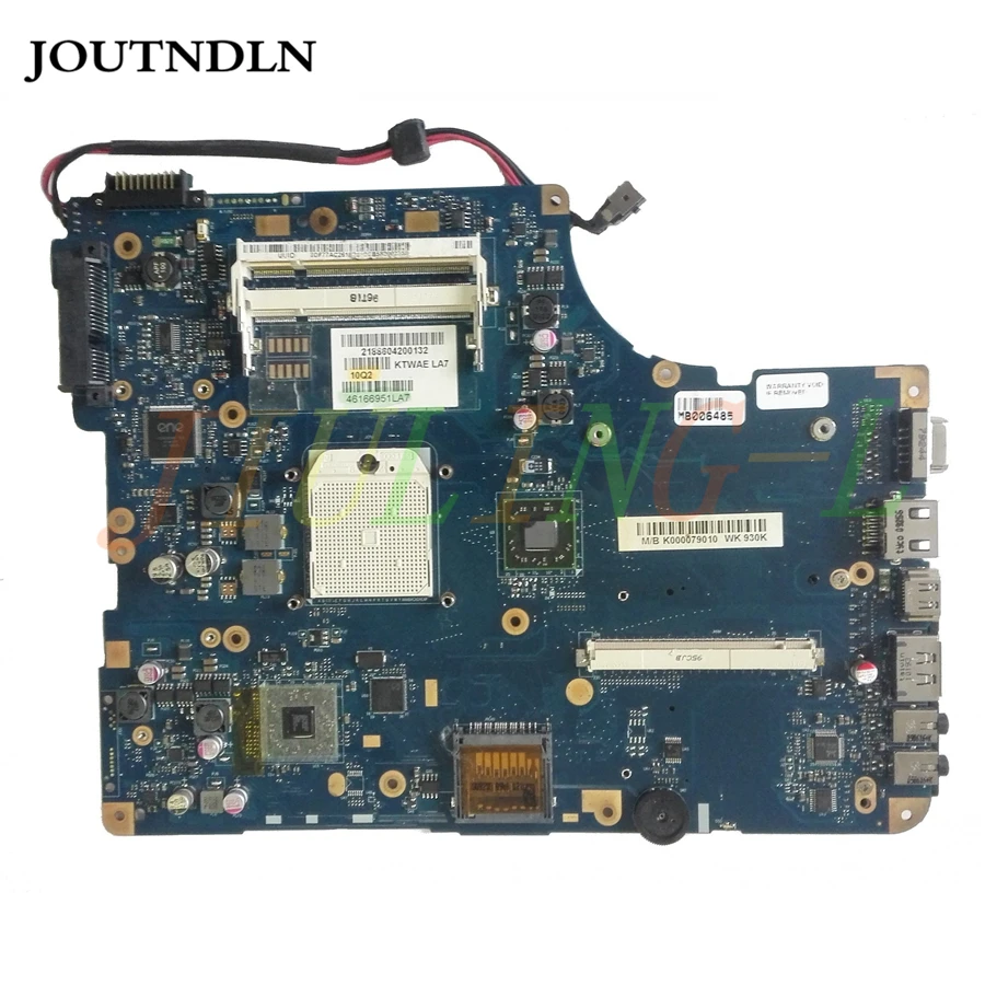 JOUTNDLN для TOSHIBA L500D L505D KSWAE материнская плата ноутбука K000079010 LA 4971P DDR2|motherboard motherboard|ddr2